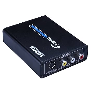 Amazon | 3RCA コンポジット/S端子 to HDMI 変換器 1080P対応